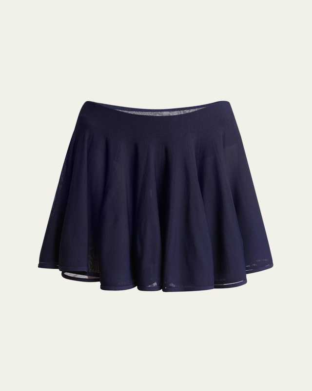 Flared Mini Skirt